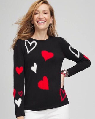 Valentine's Day Hearts Pullover