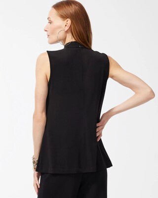 Black Label Twist Neck Top
