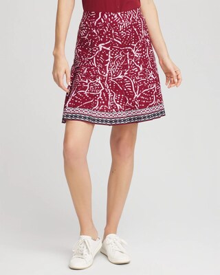 Zenergy® UPF Pleated Floral Skort
