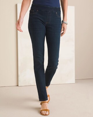 Denim Pull-On Jeggings