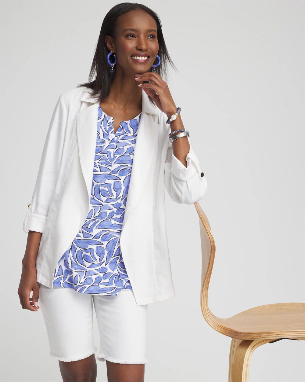 Modern Notch Neck Tank