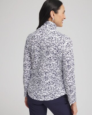 Zenergy® UPF Palms Half-Zip Pullover click to view larger image.