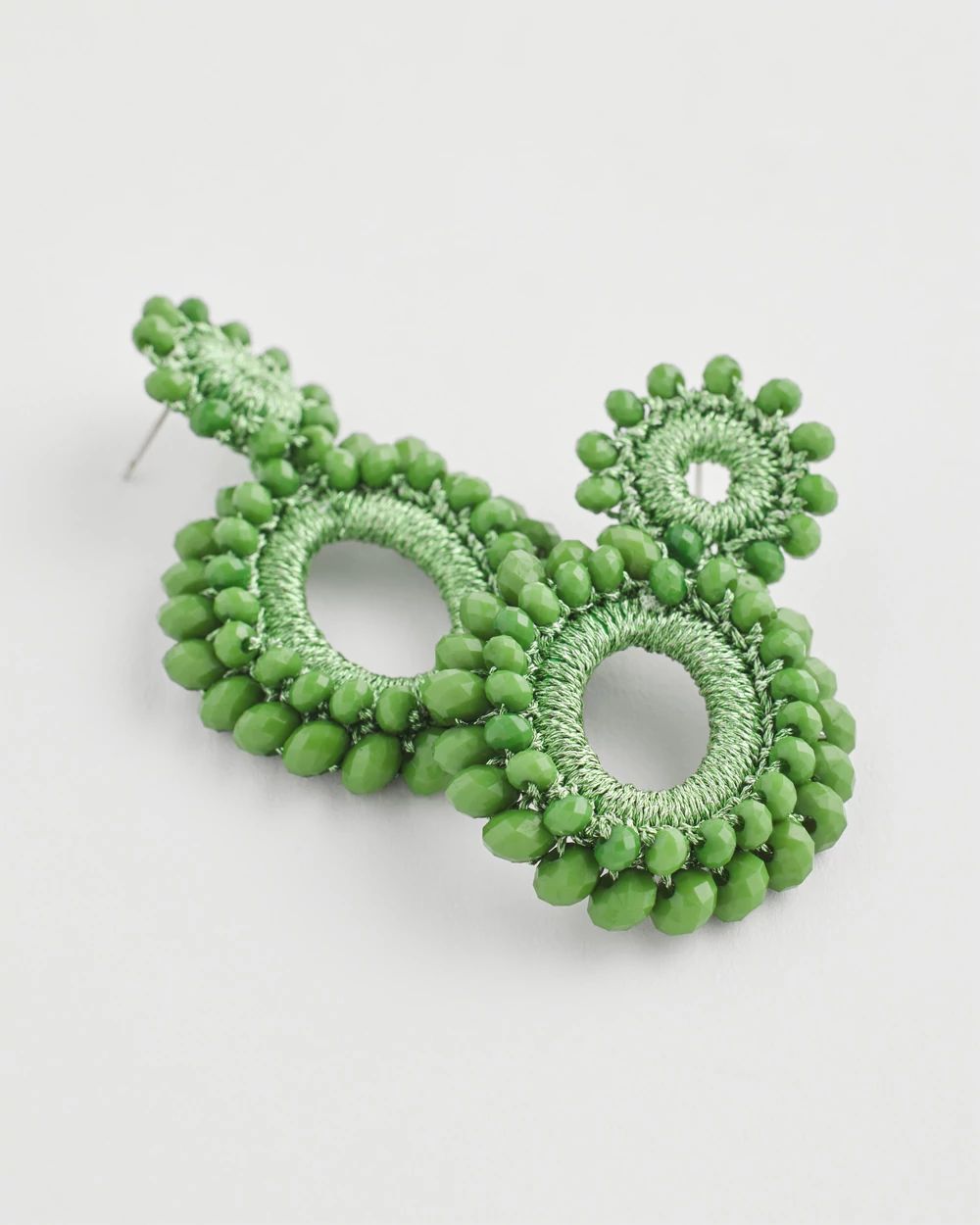 No Droop® Mixed-Media Drop Earrings