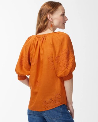 Cutwork Blouse