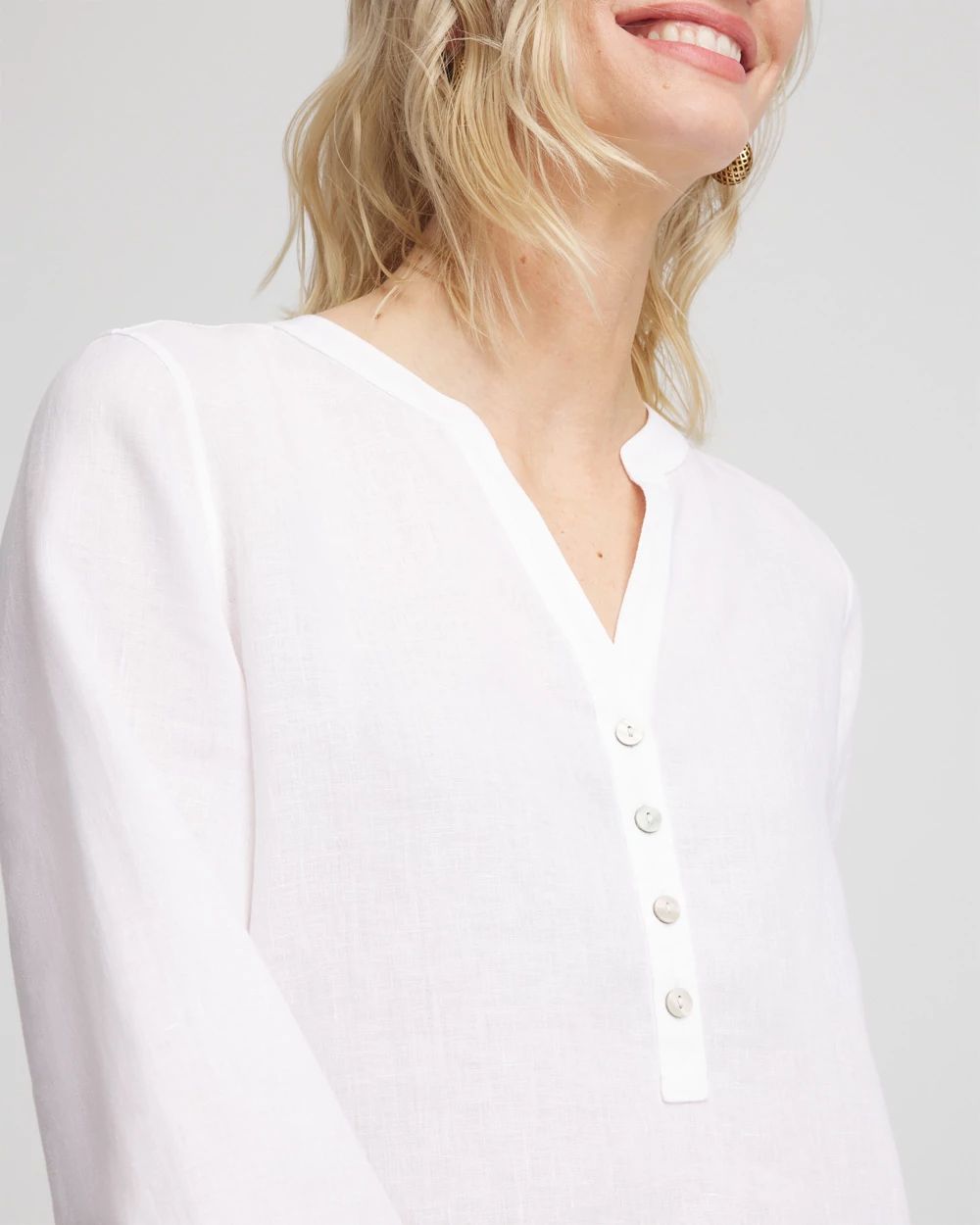 No Iron™ Linen Tunic
