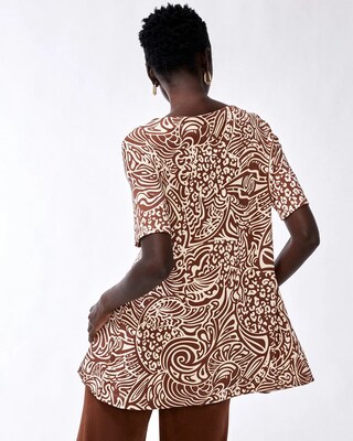 Travelers Animal Print Tunic