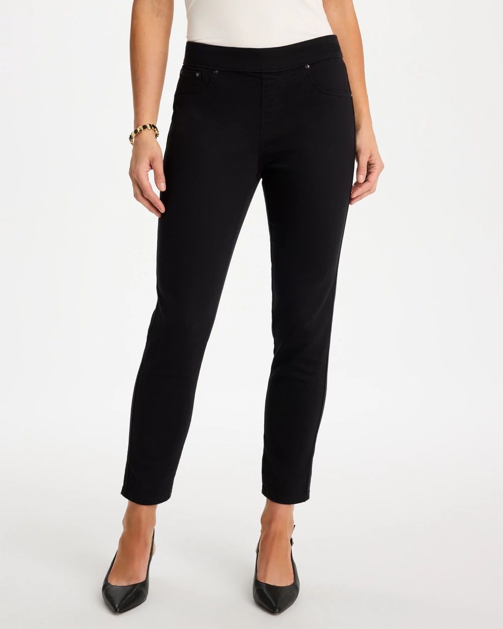 Modern Pull-On Ankle Jeggings