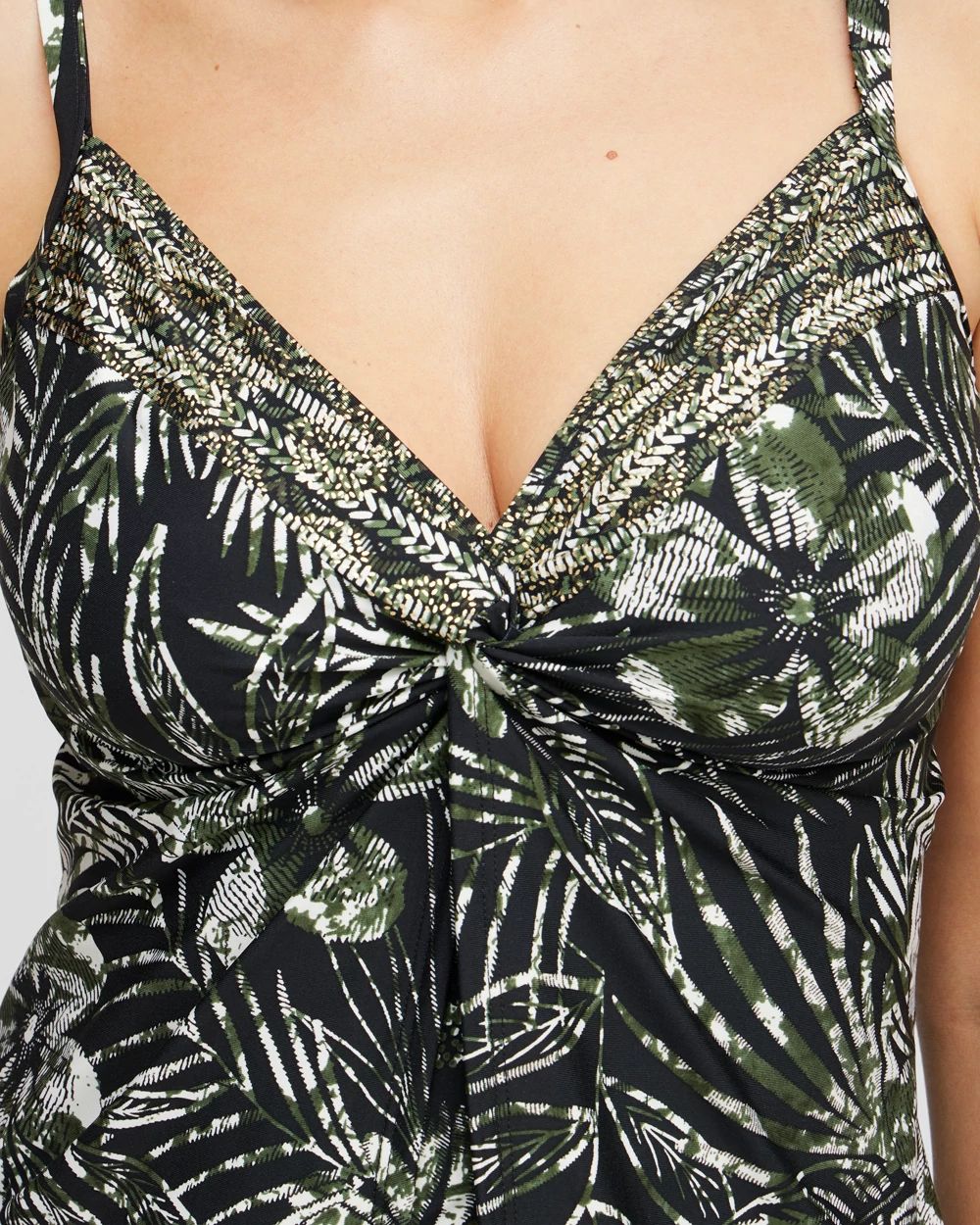 Miraclesuit Zahara Love Knot Tankini Top