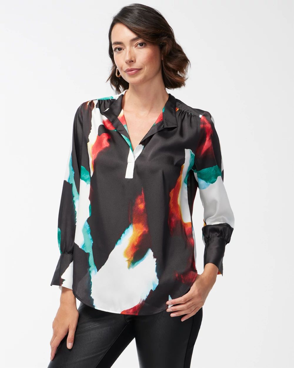 Abstract Print Shirt
