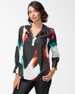 Abstract Print Shirt