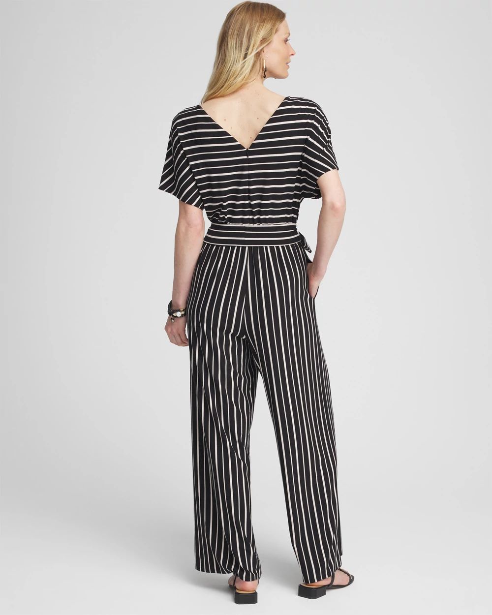Dolman Stripe Jumpsuit