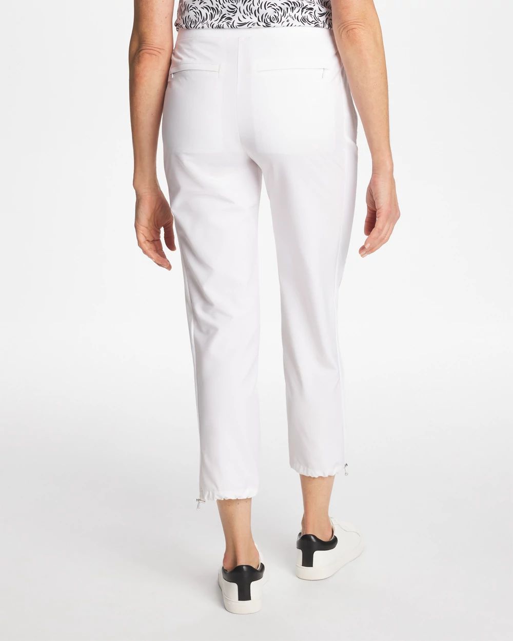 Zenergy® UPF Rib Mix Cropped Pants click to view larger image.