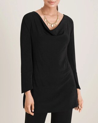 Travelers Classic Drape-Neck Top