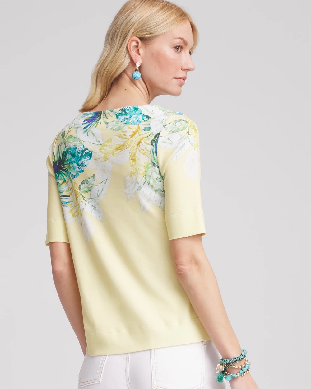 Floral Pima Everyday Tee