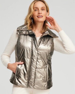 Zenergy® Metallic Quilted Vest