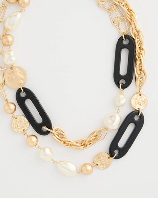 Double-Strand Charm Necklace click to view larger image.
