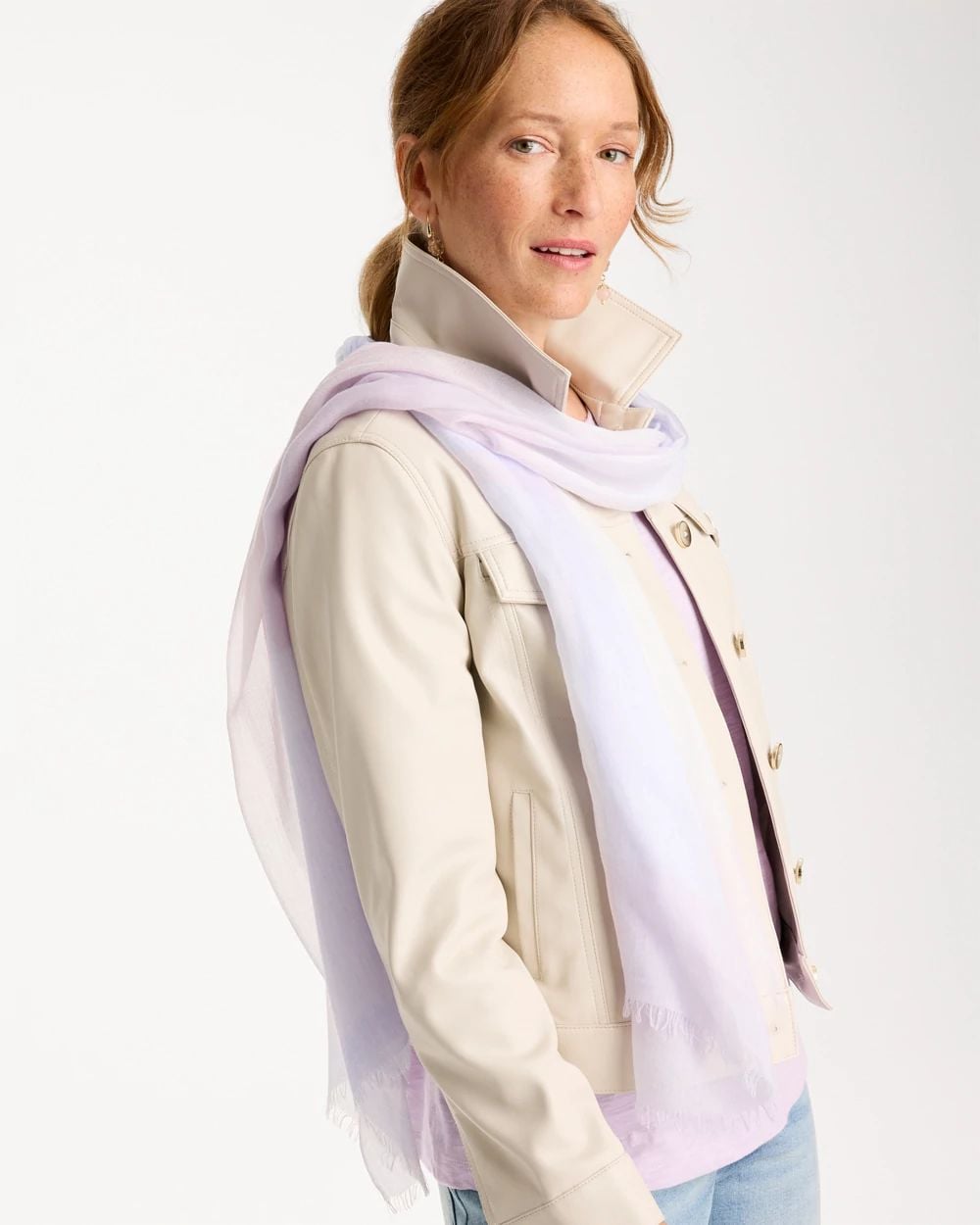 Cashmere Blend Oblong Scarf