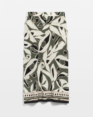 Travelers™ Paisley Midi Skirt