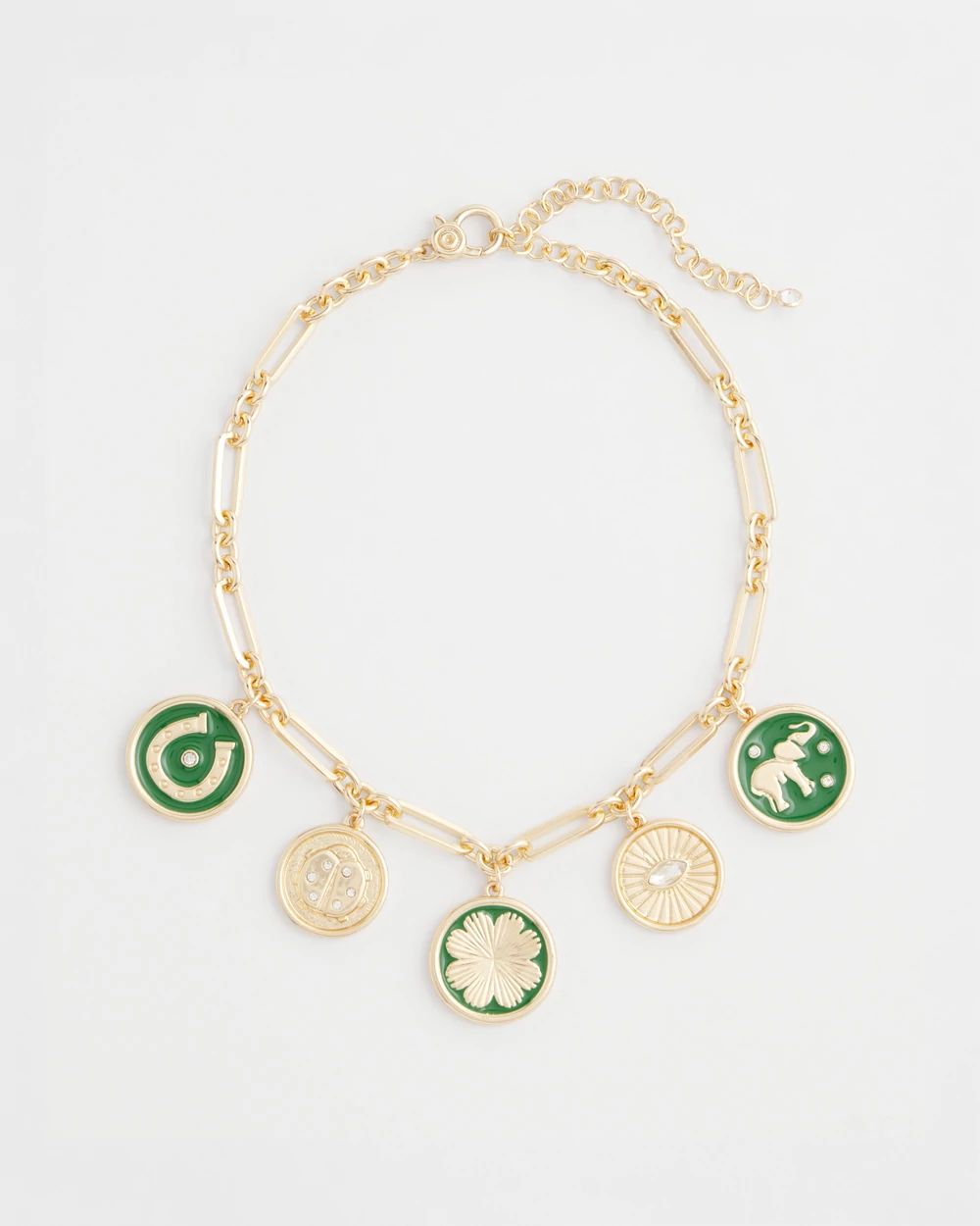 St. Patrick's Day Charms Necklace