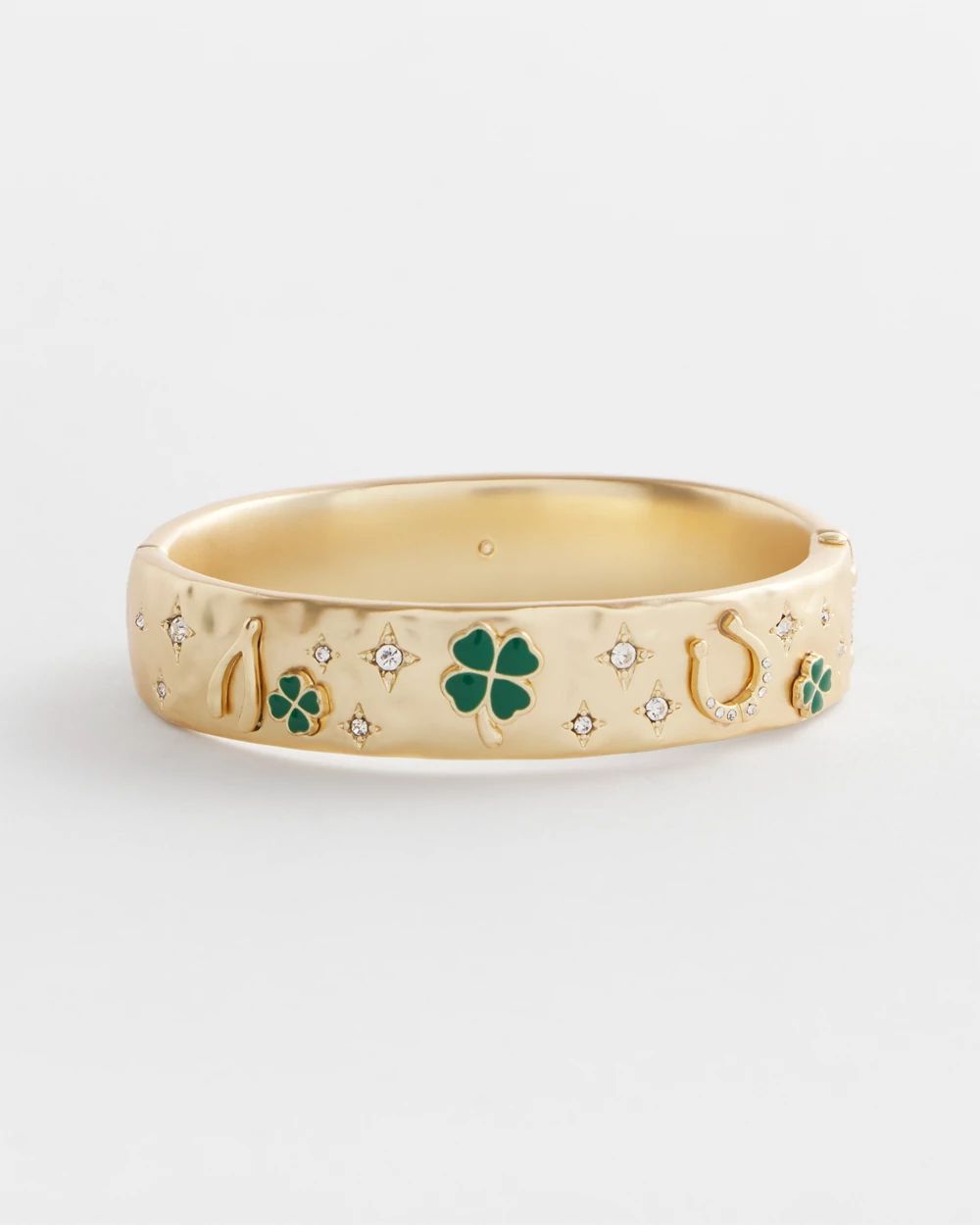 Four Leaf Clover Bangle
