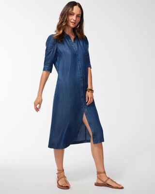 Tencel Shirt Dress