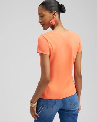 V-neck Perfect Tee click to view larger image.