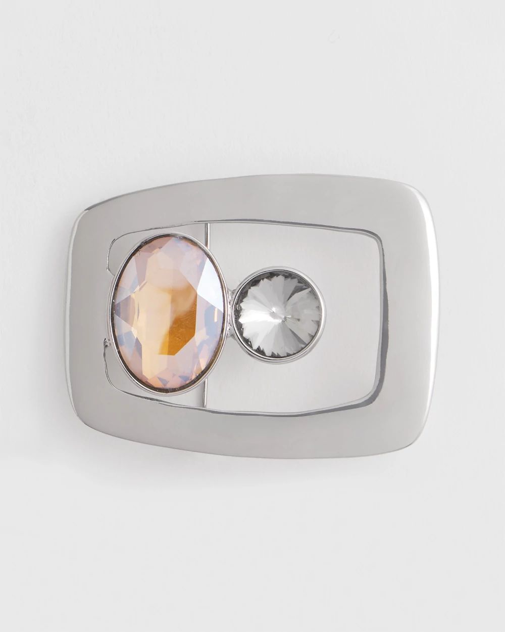 Modern Rectangle Brooch
