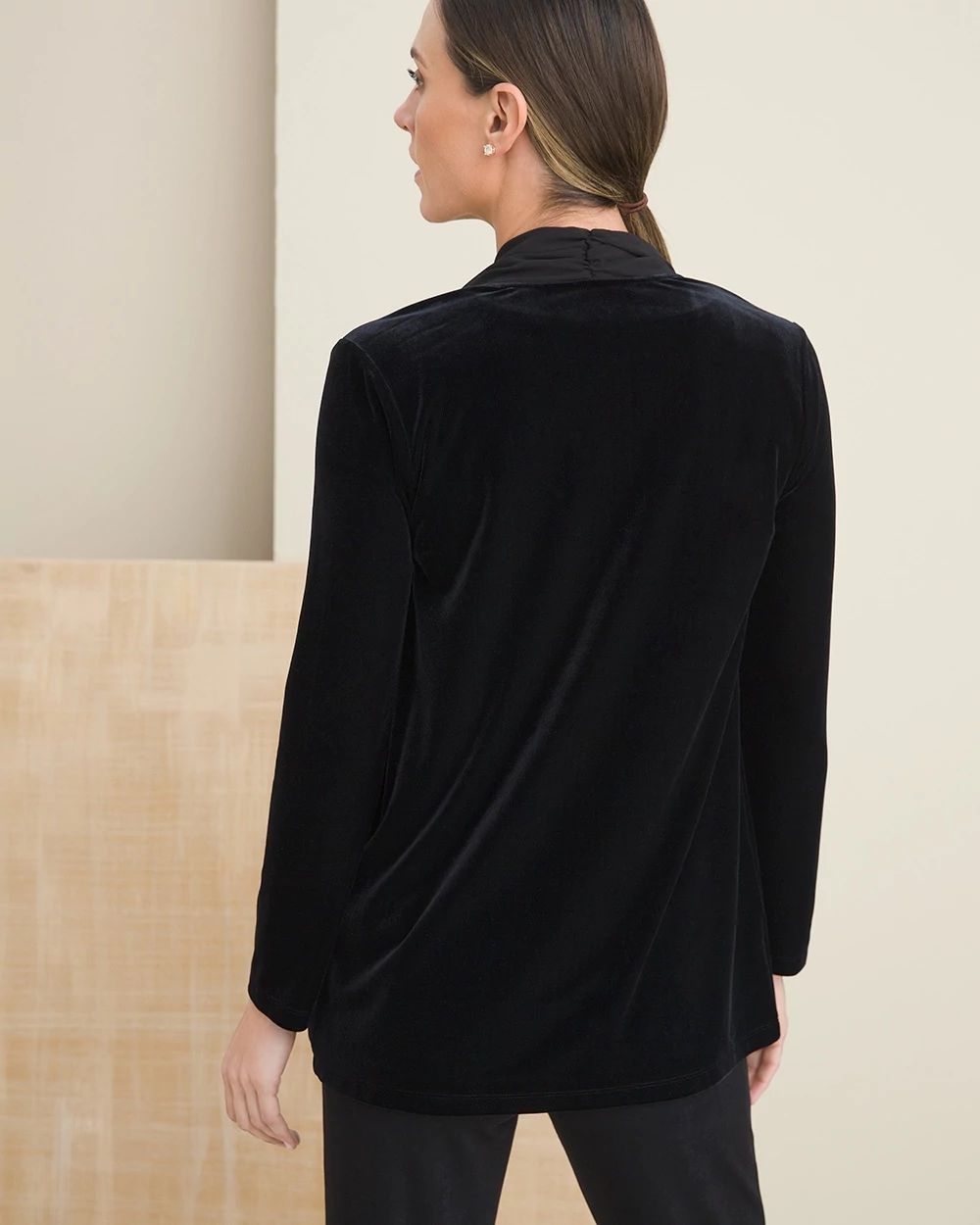 Travelers Collection Velvet Jacket