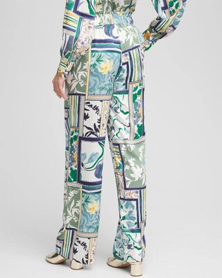 Sanibel Island Print Paperbag Pants click to view larger image.