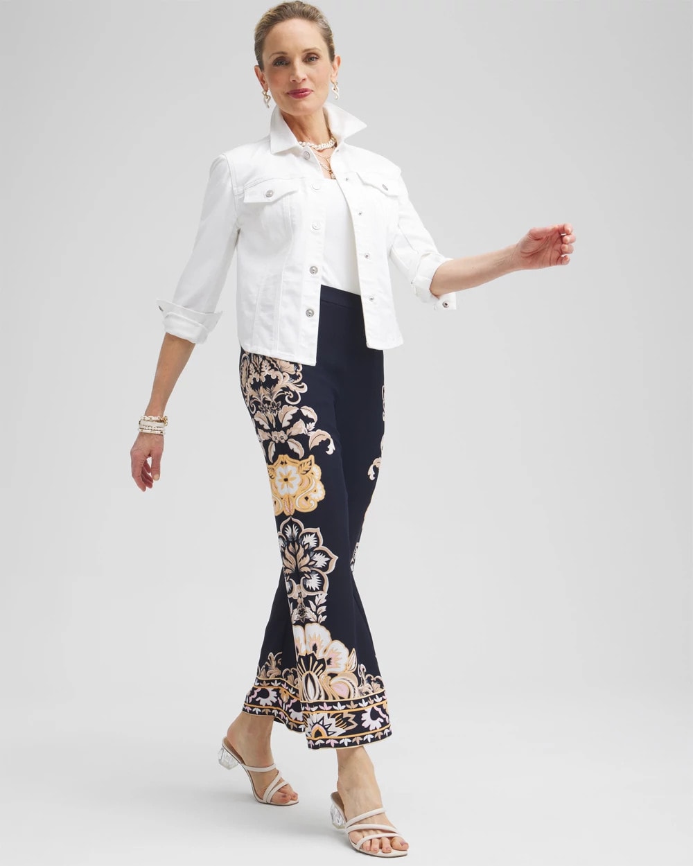 Floral Wide Leg Soft Pants