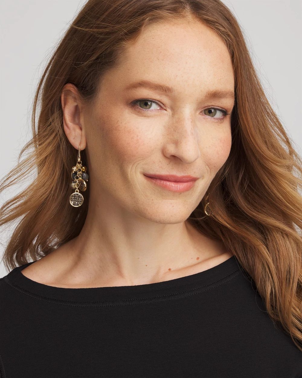 Galaxy Cluster Drop Earrings