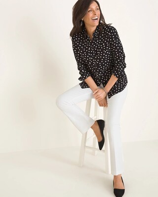 Silky Soft Dot Shirt