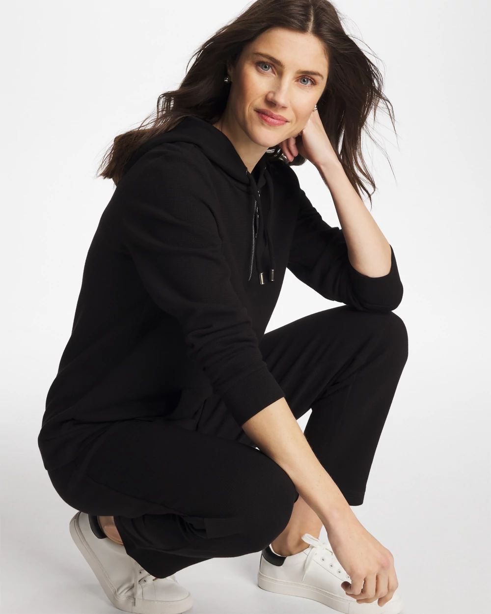 Zenergy® Soft Waffle Hooded Top