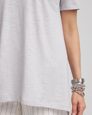 Slub V-Neck Tee click to view larger image.