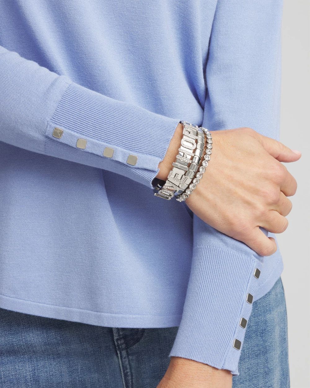 V-Neck Pullover Sweater