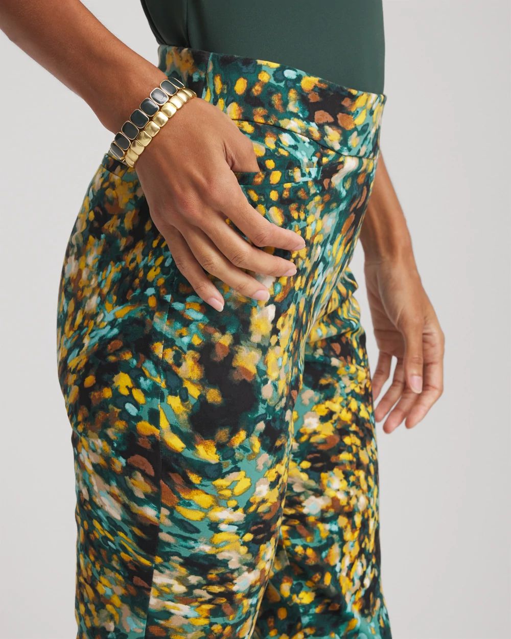 Brigitte™ Slim Pull-On Ankle Pants