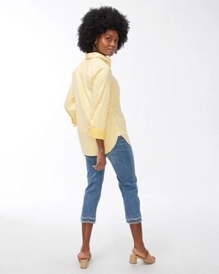 No Iron Stretch Jacquard Shirt