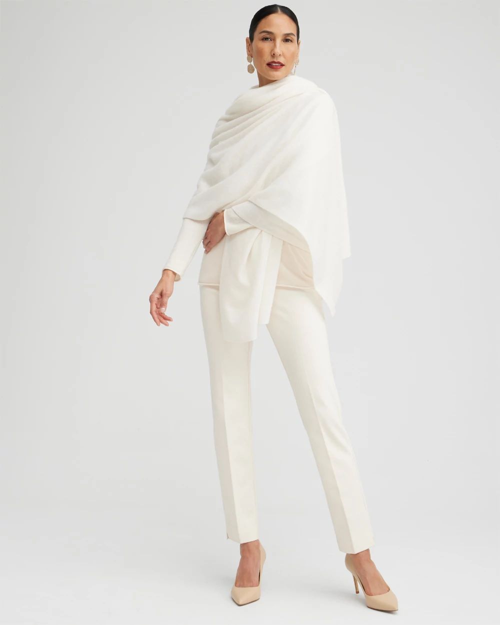 White Cashmere Wrap