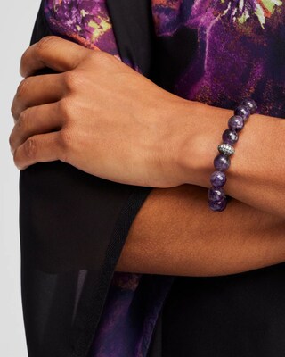 Amethyst Stretch Bracelet