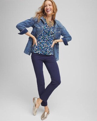Pima Cotton Bateau-Neck Tee