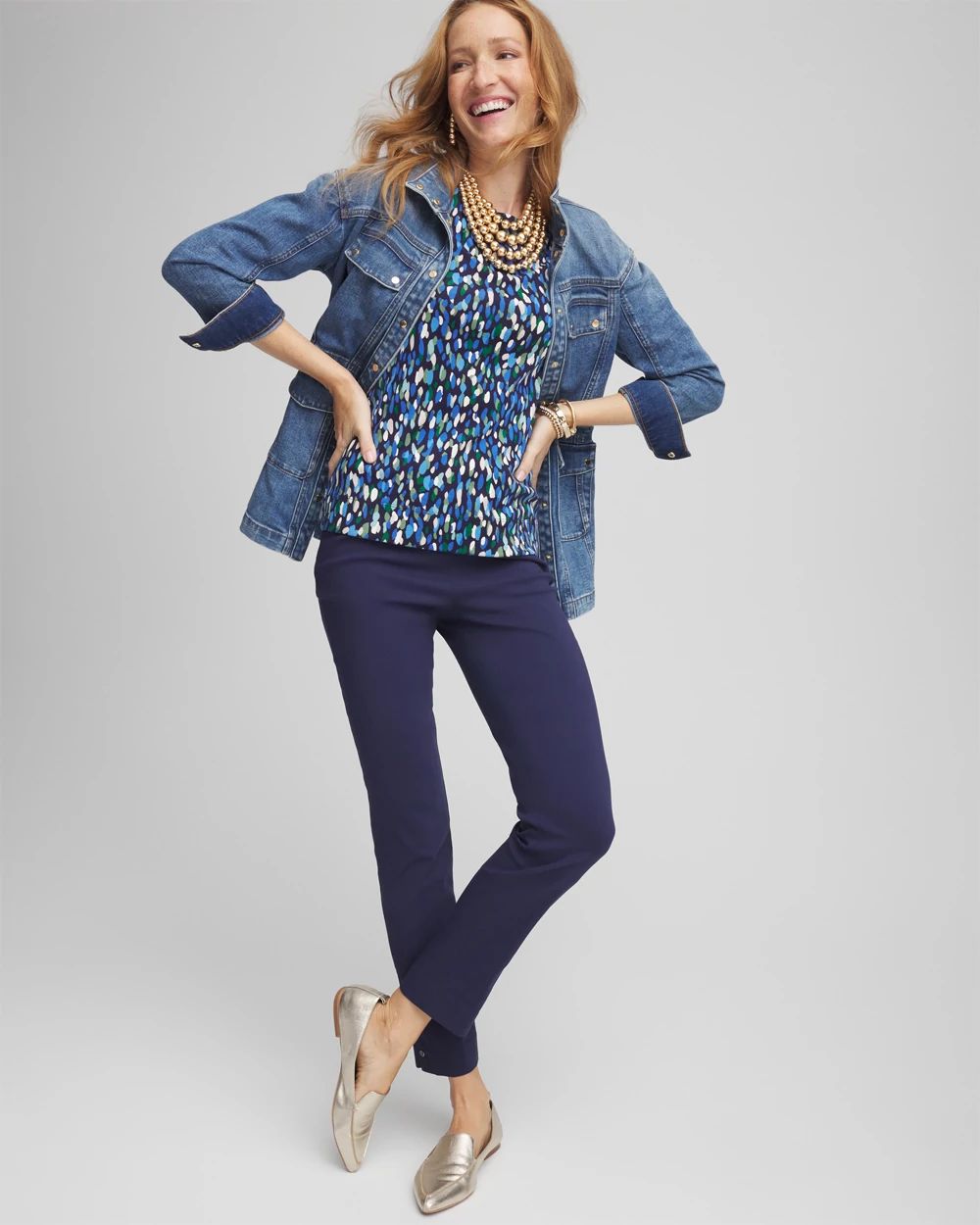 Pima Cotton Bateau-Neck Tee