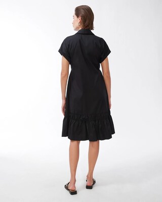 Black Label Poplin Bow Dress