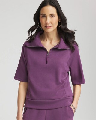 Zenergy® Scuba Half-Zip Top