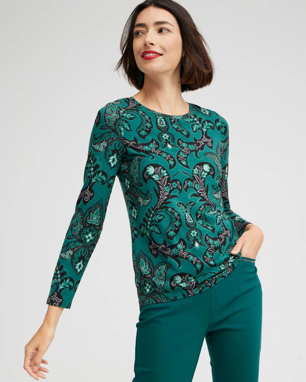 Touch of Cool Medallion Layering Tee