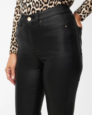 Coated Slim Jeans click to view larger image.