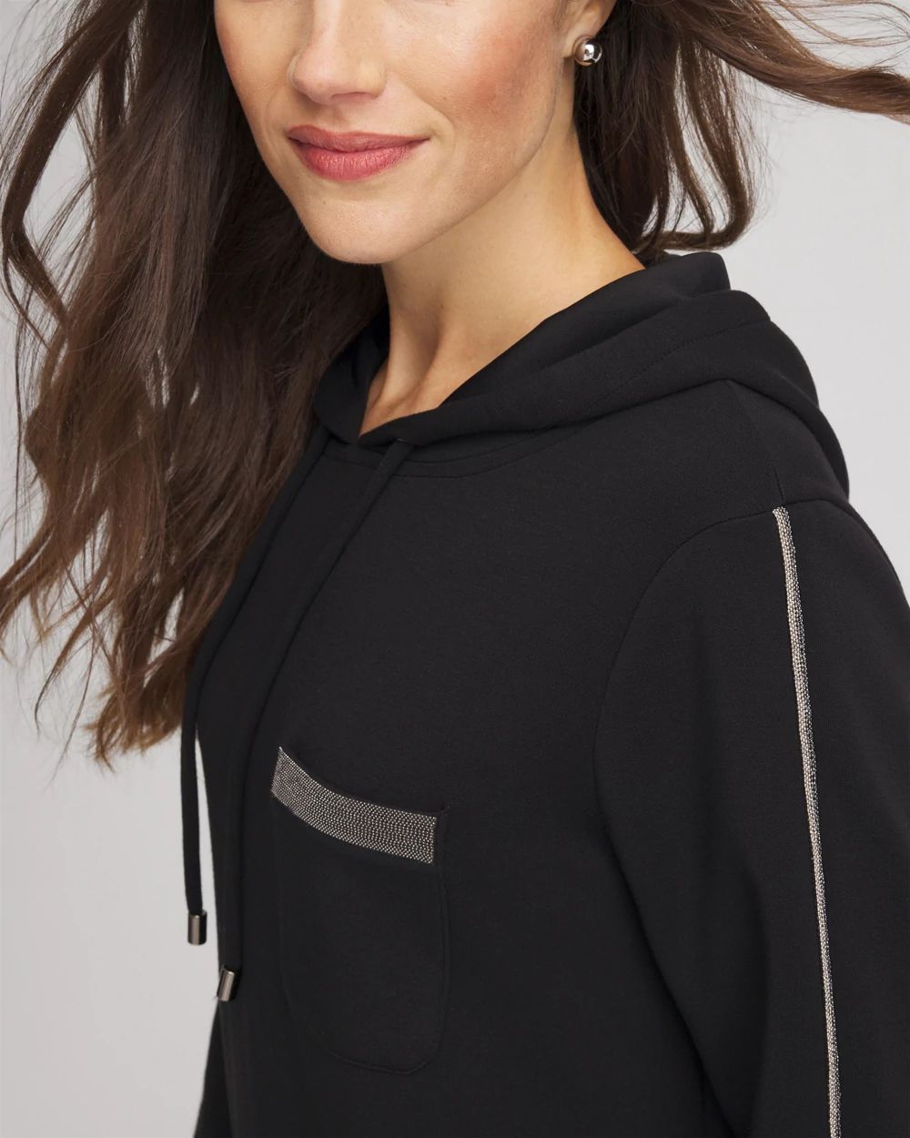 Zenergy® Scuba Caviar Bead Sweatshirt click to view larger image.