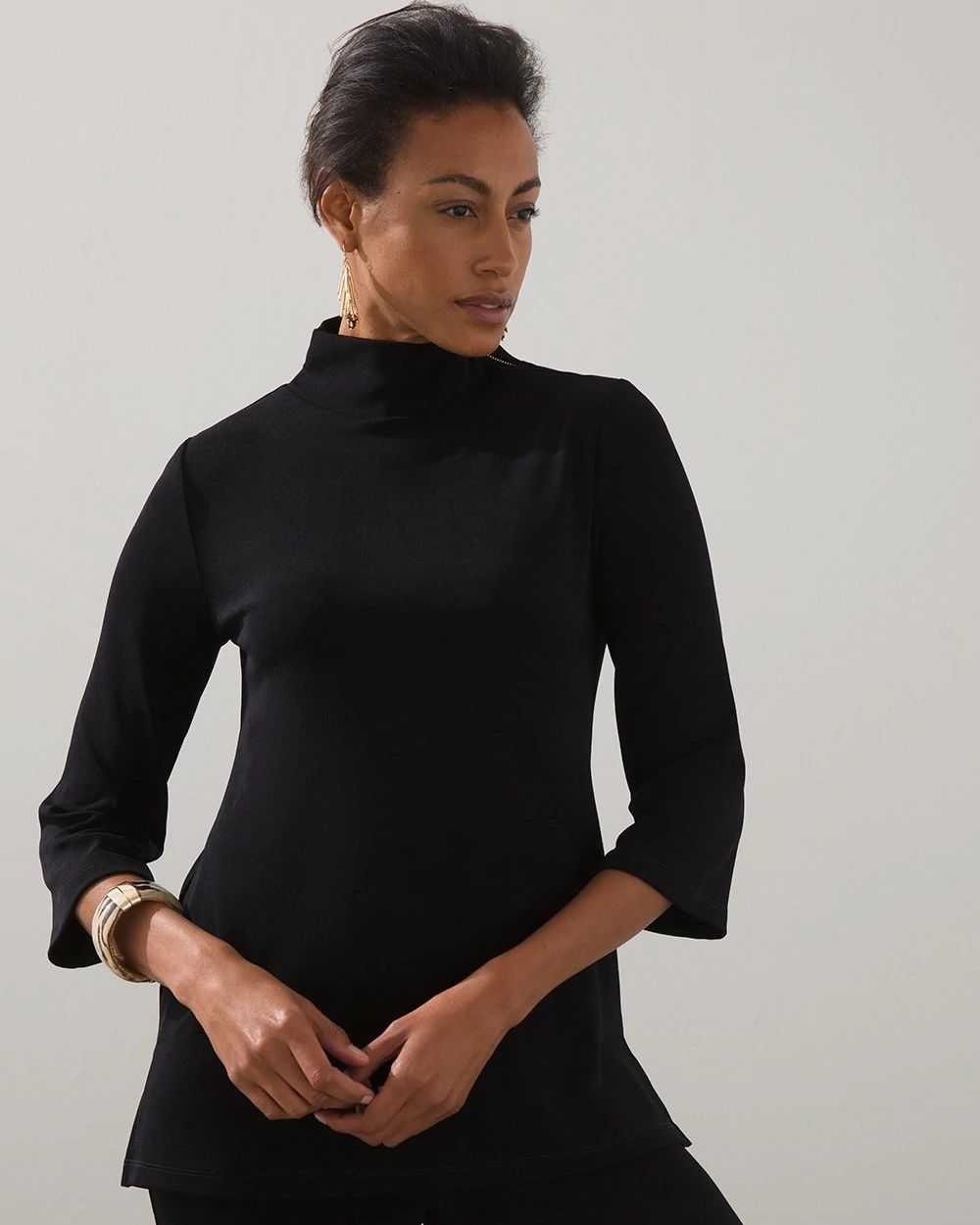 Travelers Zip Shoulder Tunic