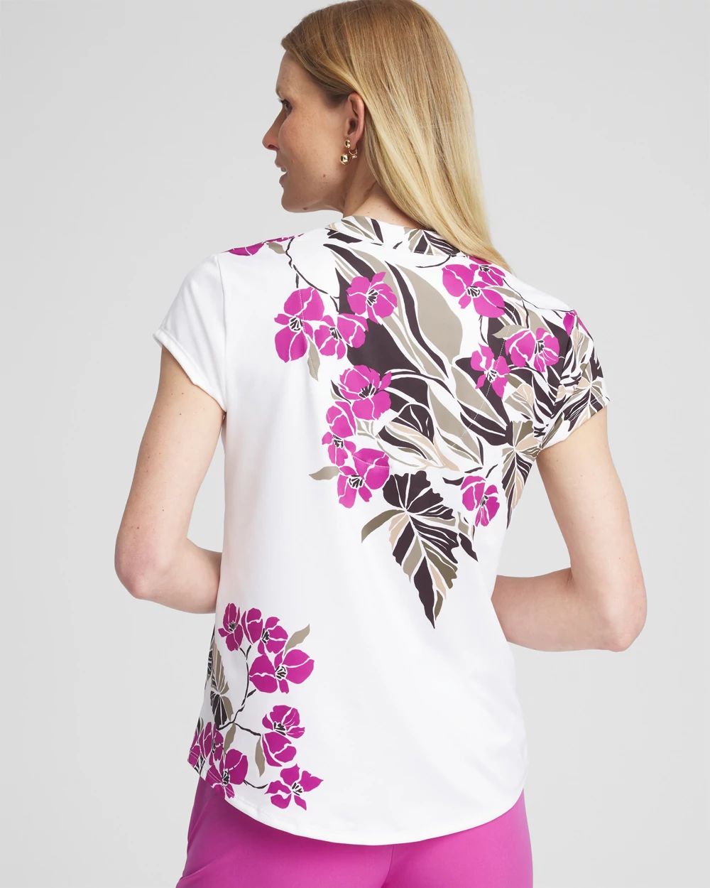 Zenergy® Placed Floral Top