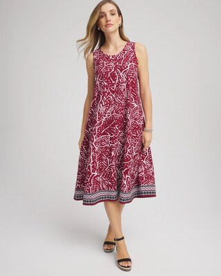 Zenergy® UPF Neema Midi Printed Sports Dress click to view larger image.