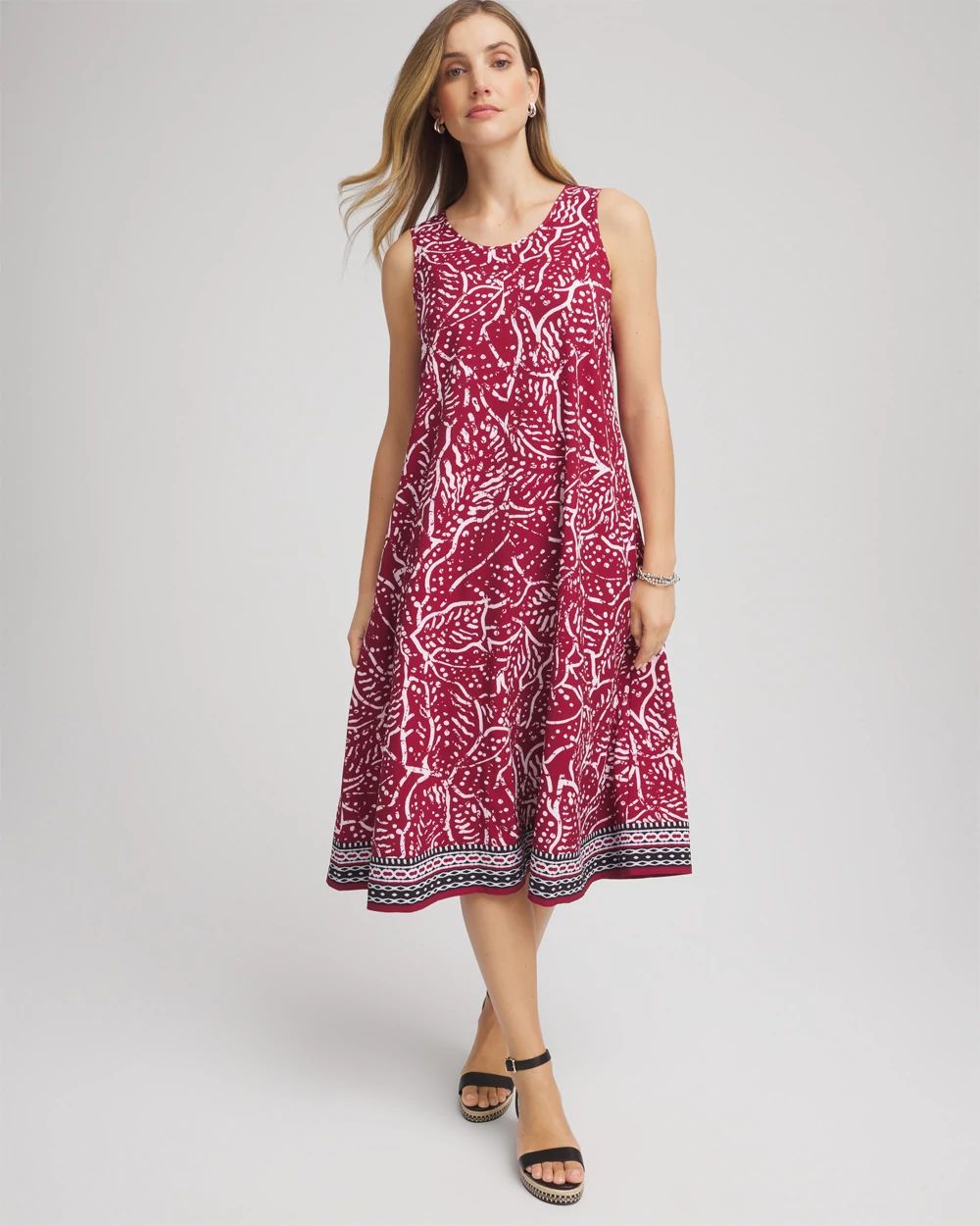 Zenergy® UPF Neema Midi Printed Sports Dress